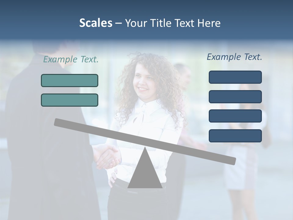 Professional Hand Shake Smart PowerPoint Template