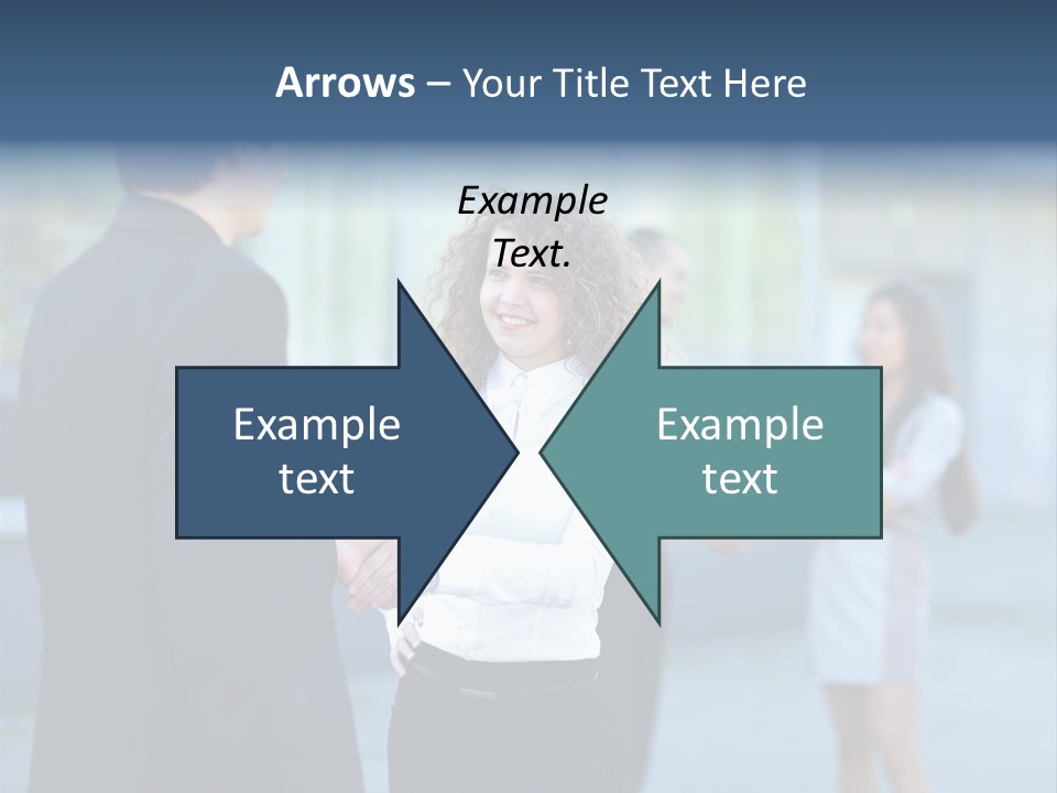 Professional Hand Shake Smart PowerPoint Template