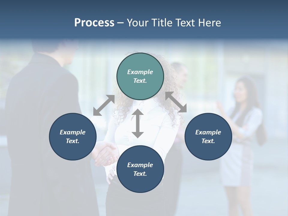 Professional Hand Shake Smart PowerPoint Template