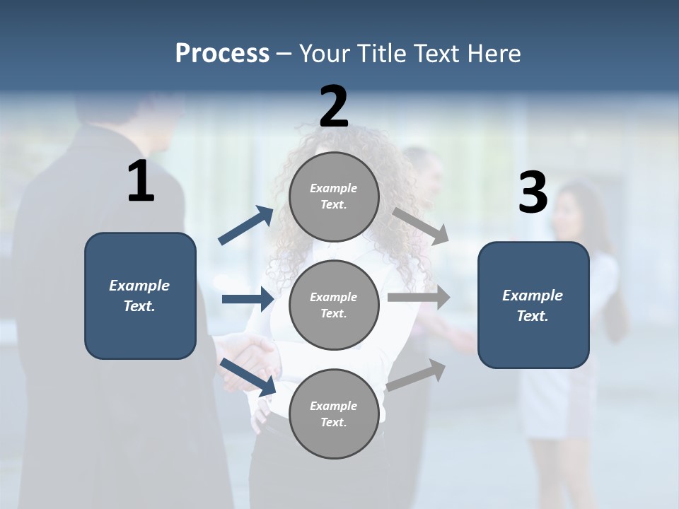 Professional Hand Shake Smart PowerPoint Template