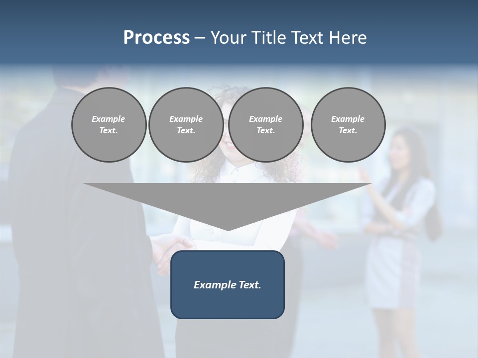 Professional Hand Shake Smart PowerPoint Template