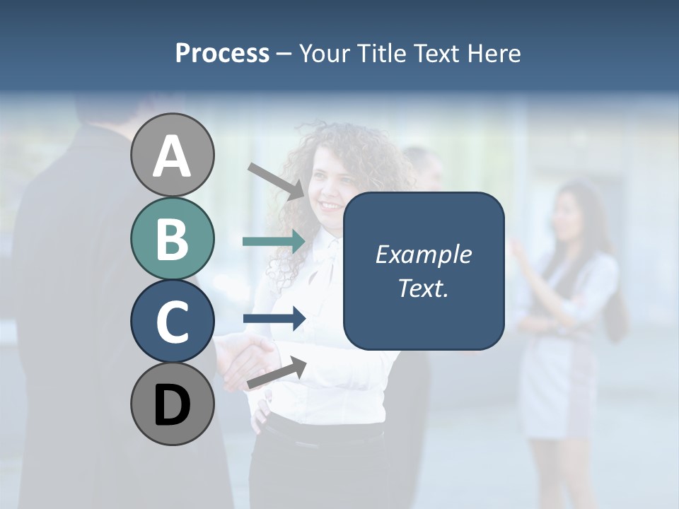 Professional Hand Shake Smart PowerPoint Template