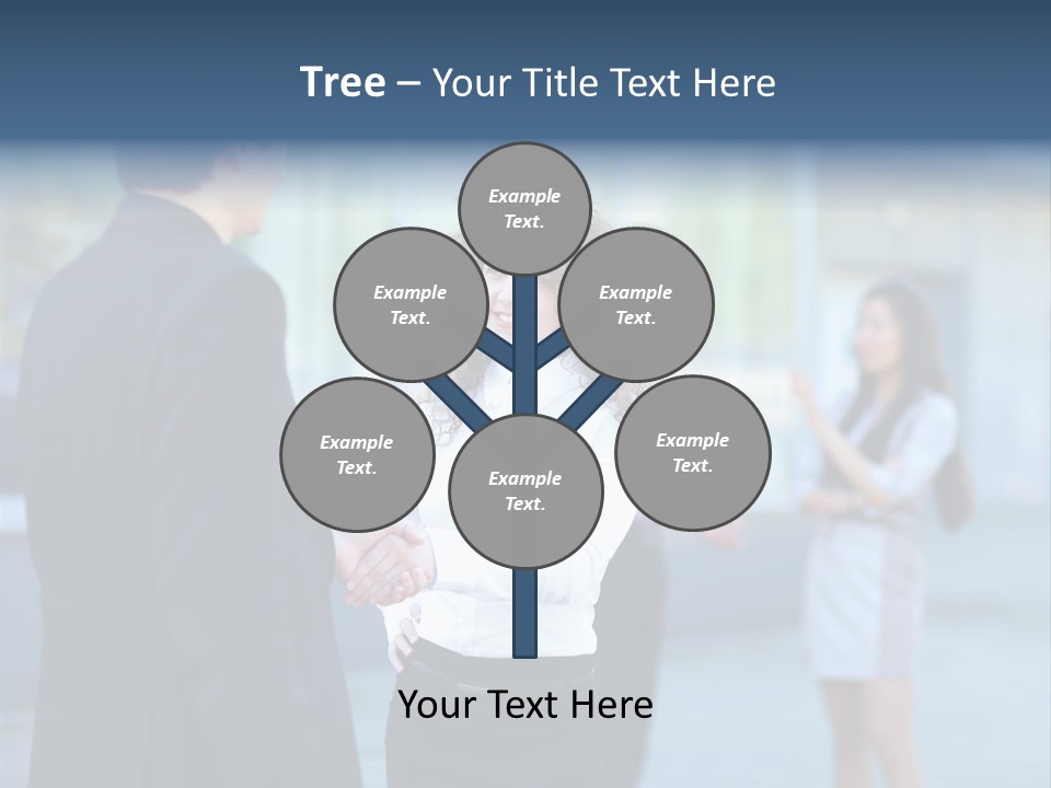 Professional Hand Shake Smart PowerPoint Template