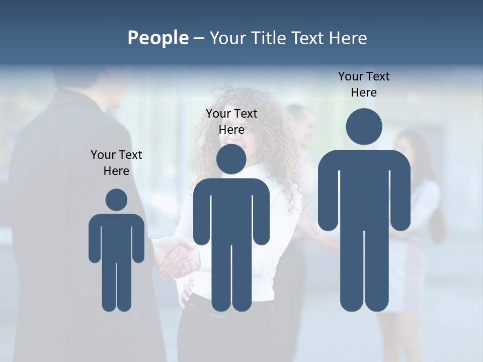 Professional Hand Shake Smart PowerPoint Template