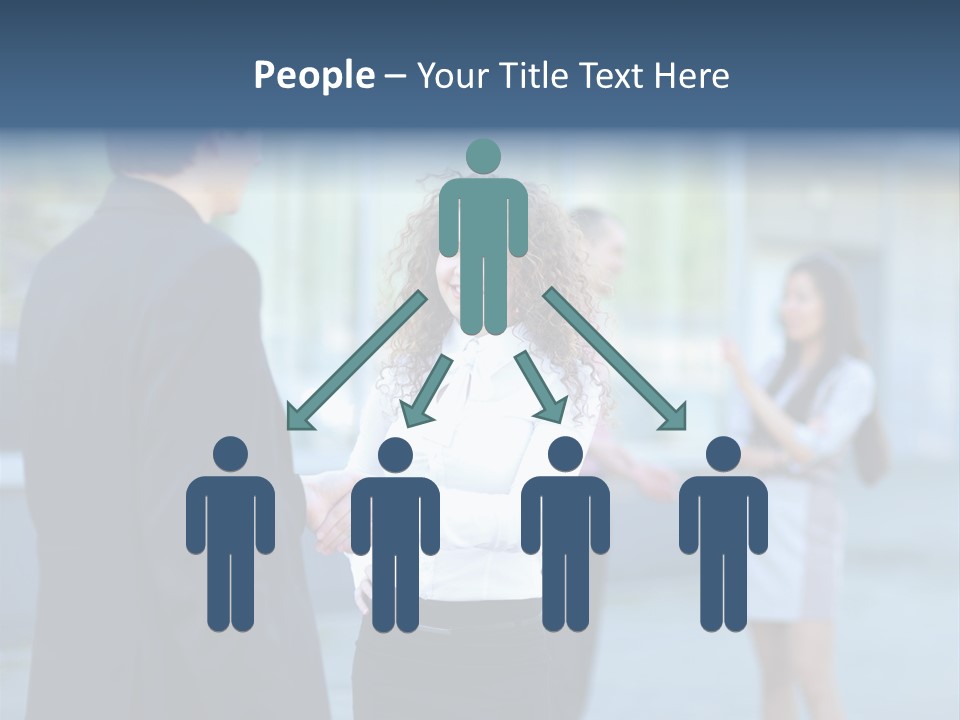 Professional Hand Shake Smart PowerPoint Template