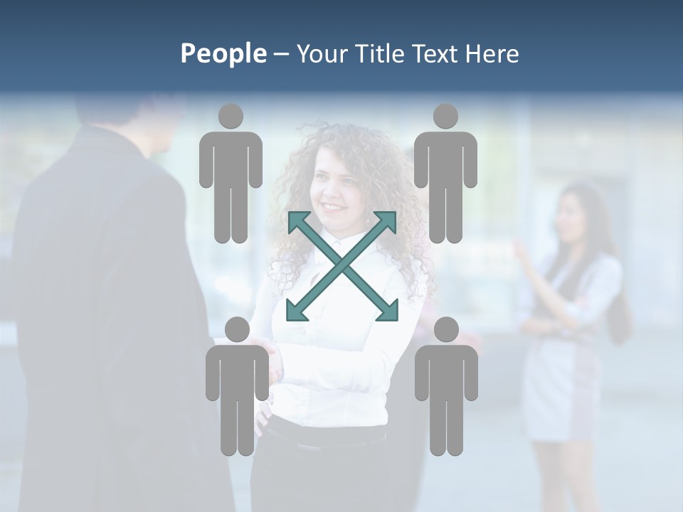 Professional Hand Shake Smart PowerPoint Template