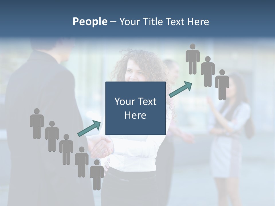 Professional Hand Shake Smart PowerPoint Template