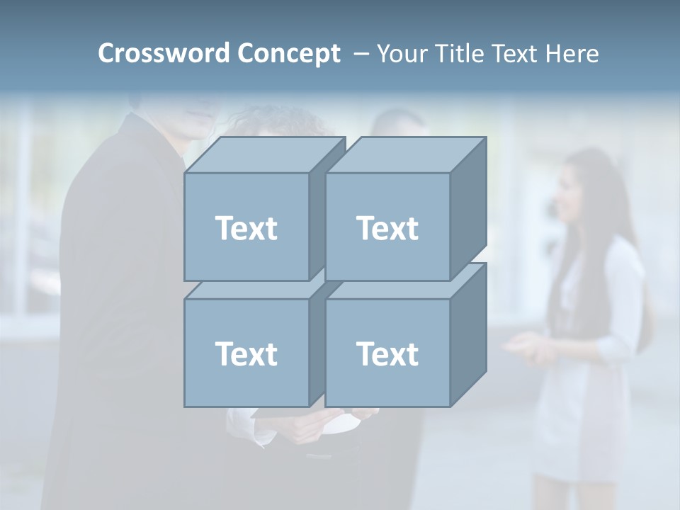 People Partnership Customer PowerPoint Template