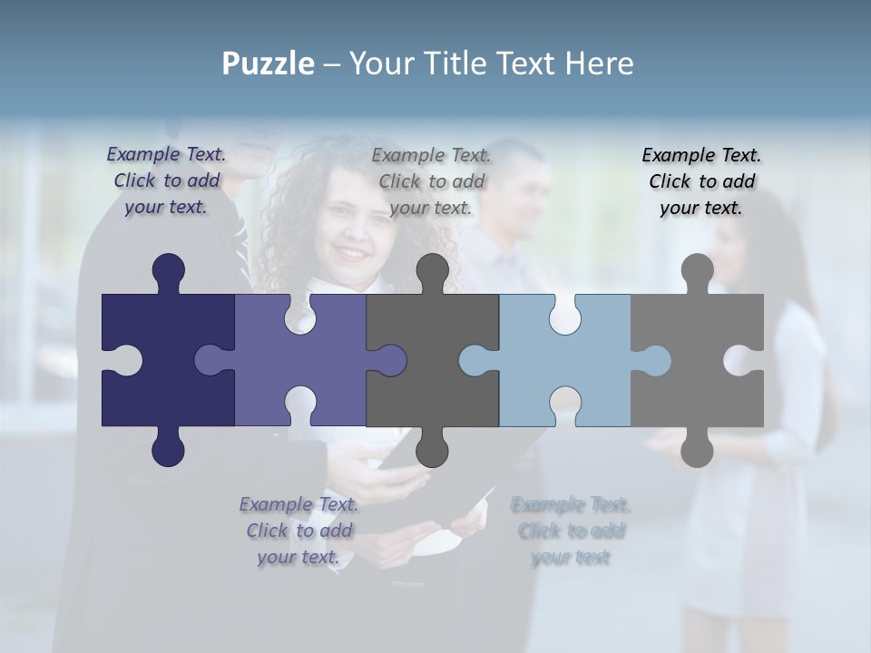 People Partnership Customer PowerPoint Template
