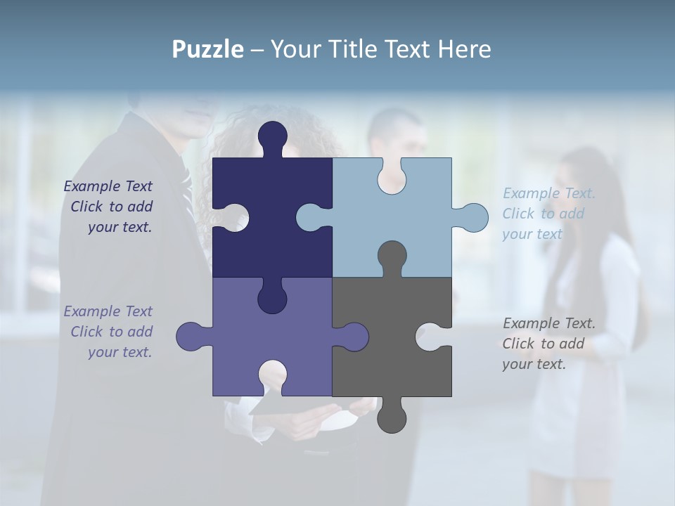 People Partnership Customer PowerPoint Template