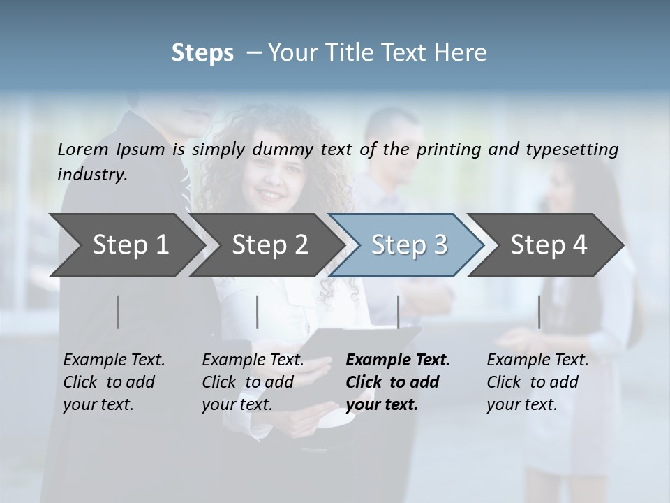 People Partnership Customer PowerPoint Template