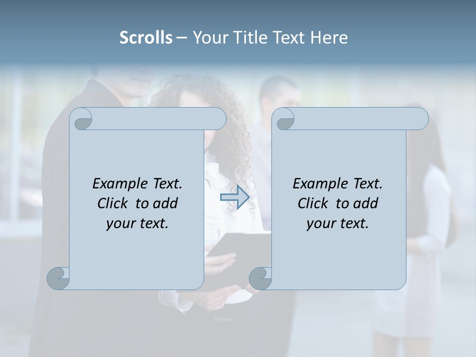 People Partnership Customer PowerPoint Template