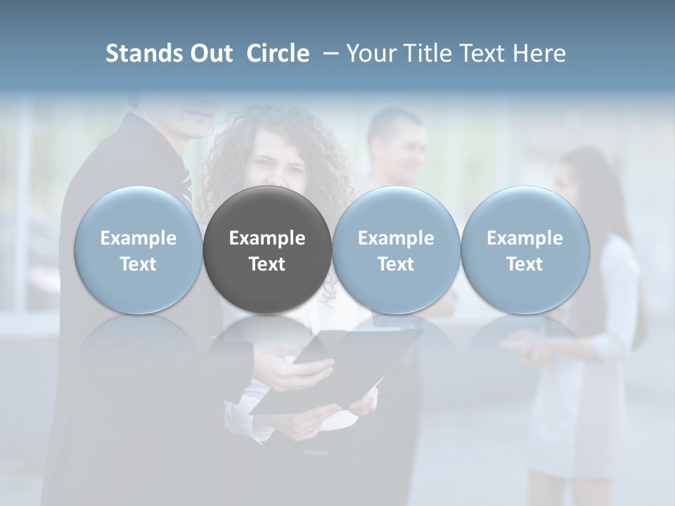 People Partnership Customer PowerPoint Template