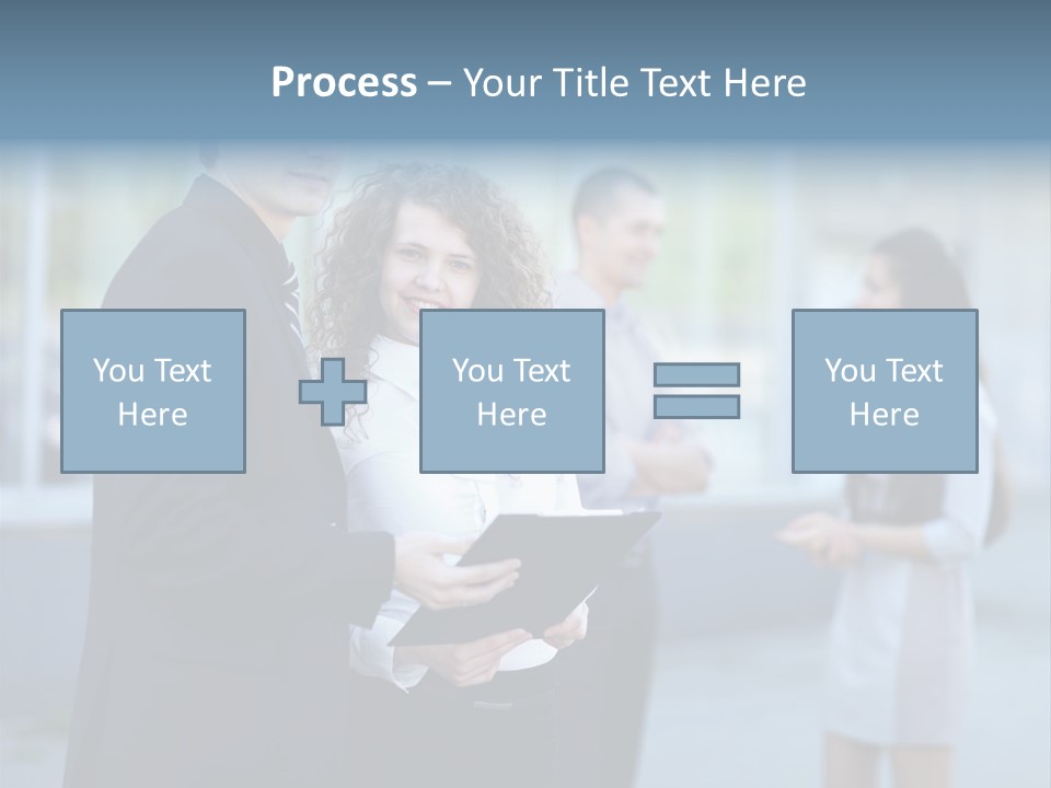 People Partnership Customer PowerPoint Template