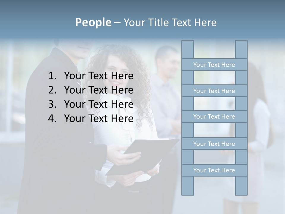 People Partnership Customer PowerPoint Template