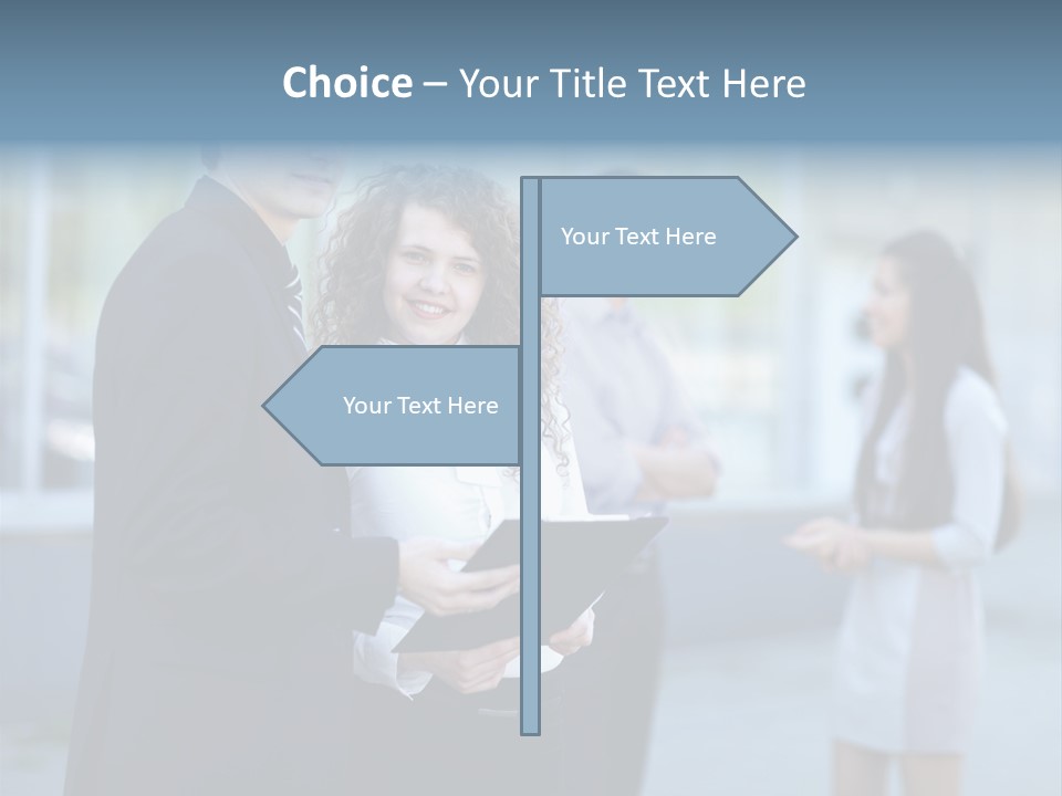 People Partnership Customer PowerPoint Template