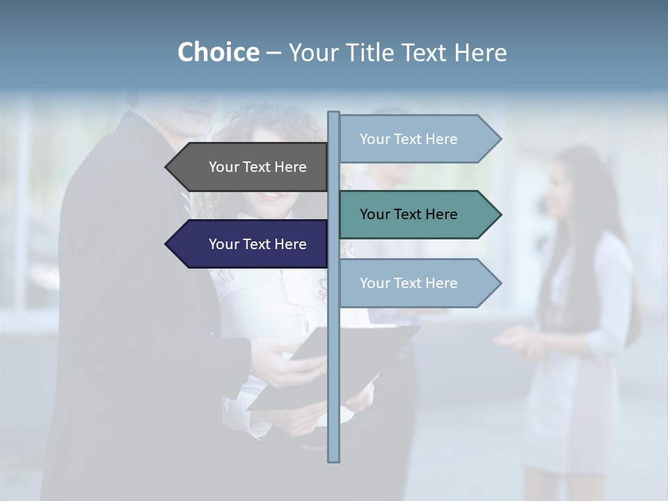 People Partnership Customer PowerPoint Template
