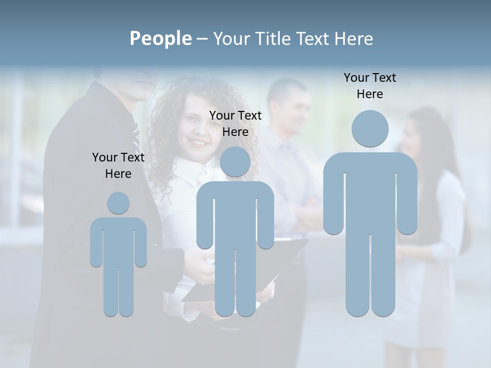 People Partnership Customer PowerPoint Template
