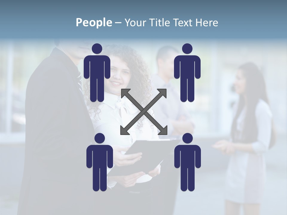 People Partnership Customer PowerPoint Template
