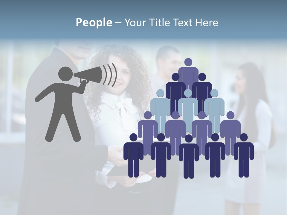 People Partnership Customer PowerPoint Template
