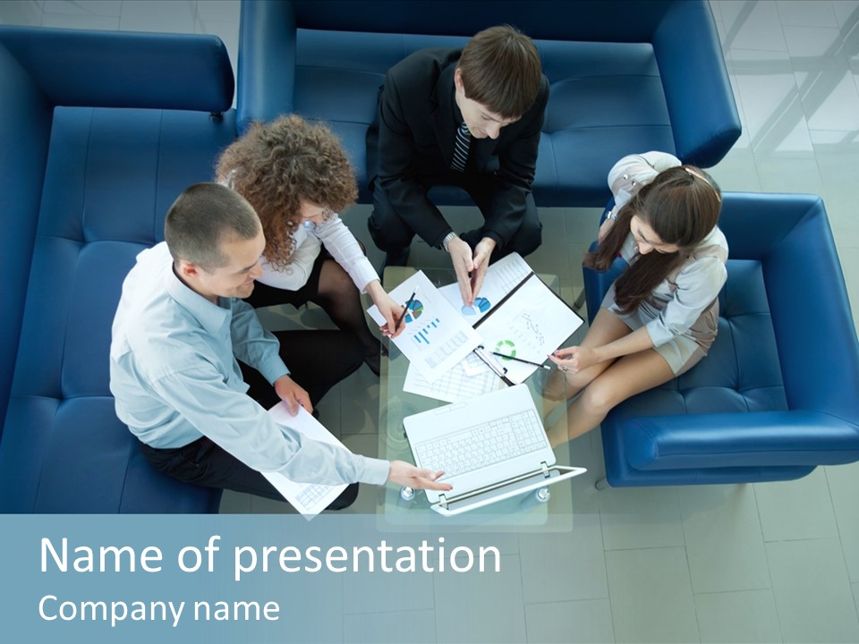 Group Meeting Corporate PowerPoint Template