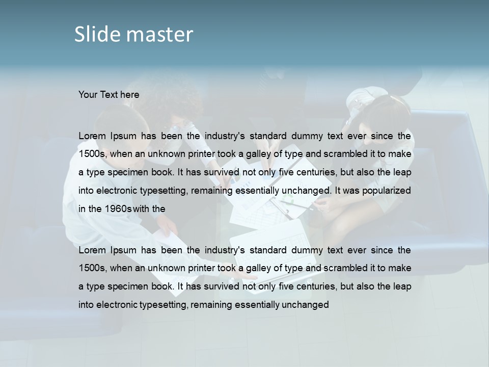 Group Meeting Corporate PowerPoint Template