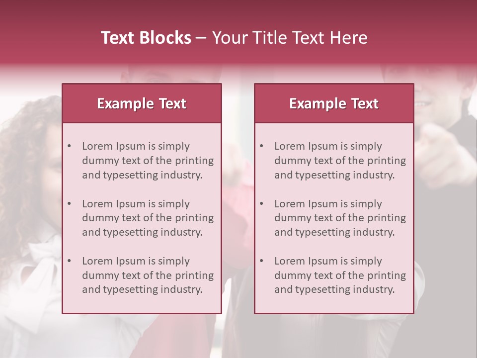 Selection Corporate Together PowerPoint Template