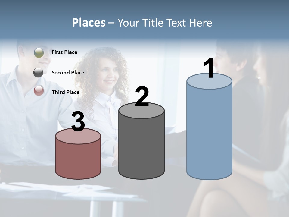 People Colleagues Communication PowerPoint Template
