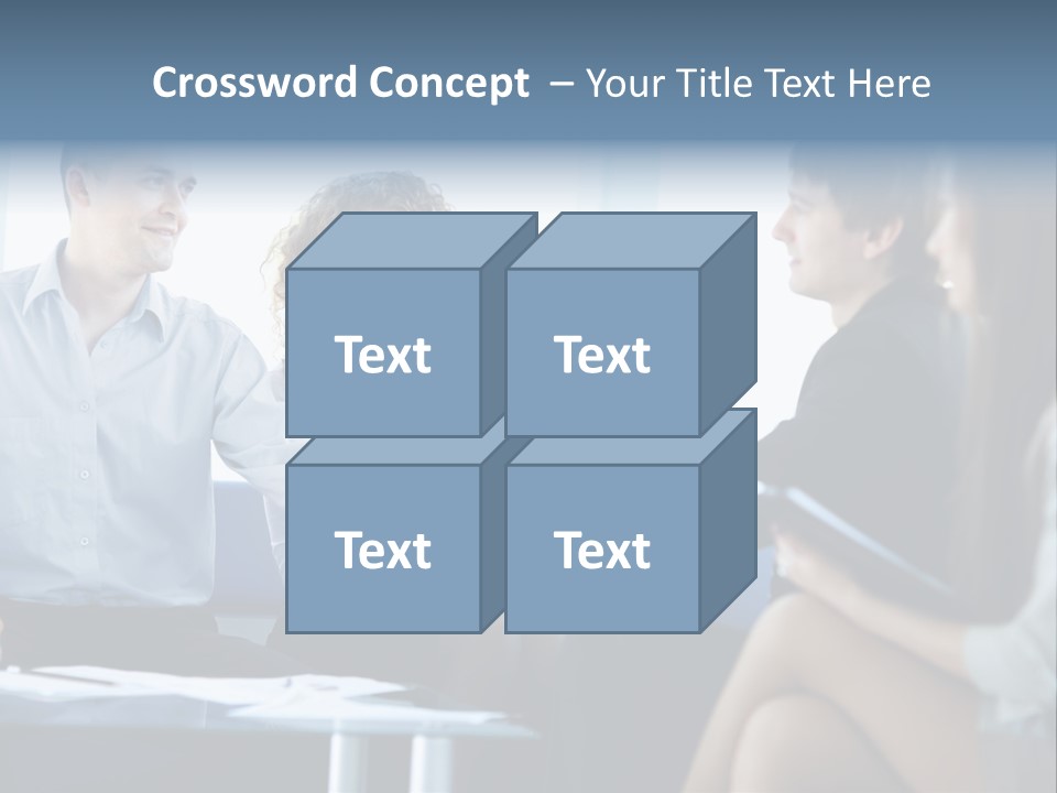 People Colleagues Communication PowerPoint Template