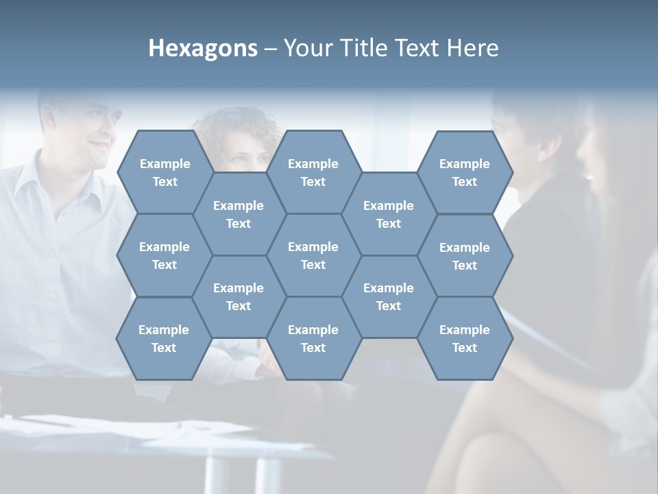 People Colleagues Communication PowerPoint Template