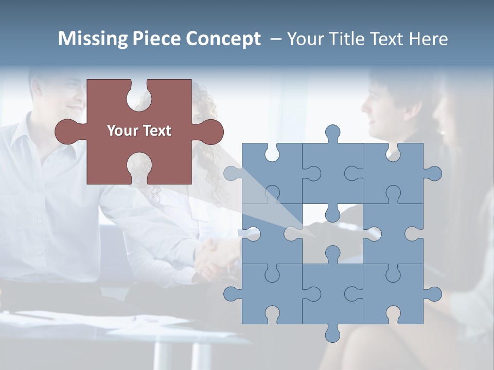 People Colleagues Communication PowerPoint Template