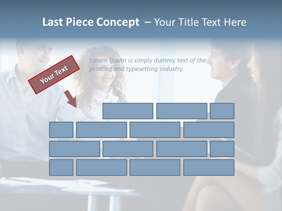 People Colleagues Communication PowerPoint Template