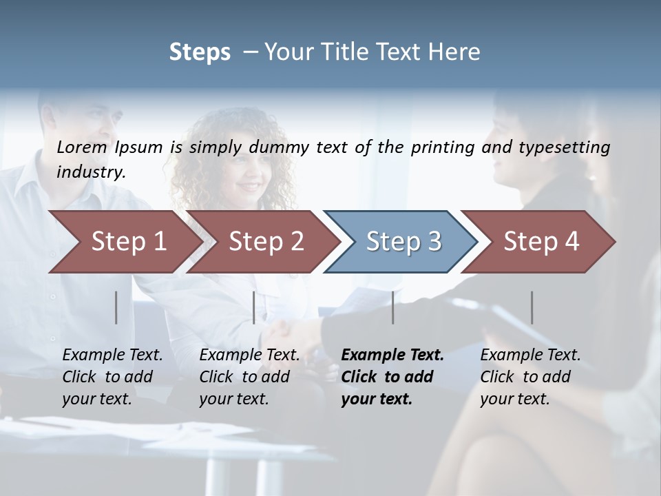 People Colleagues Communication PowerPoint Template