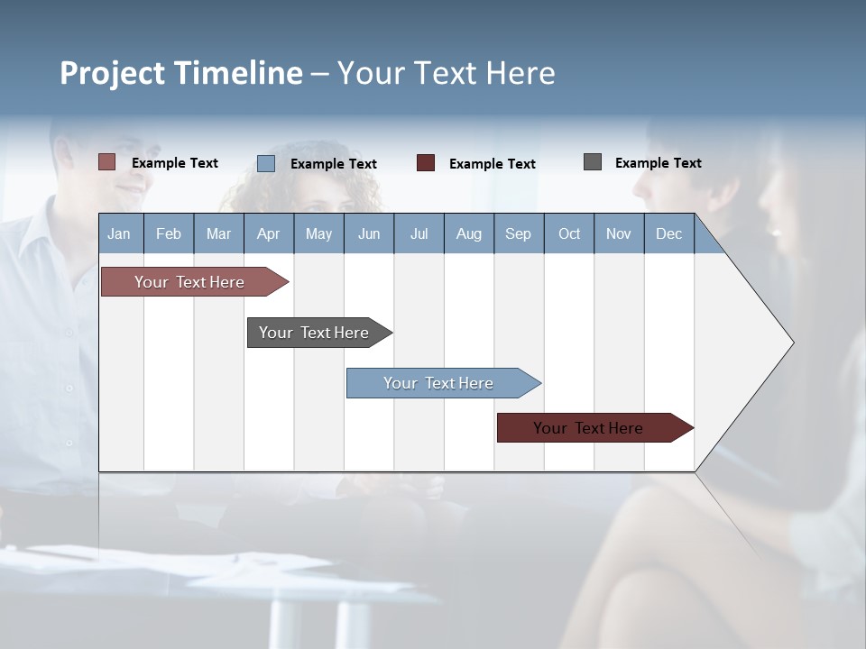 People Colleagues Communication PowerPoint Template