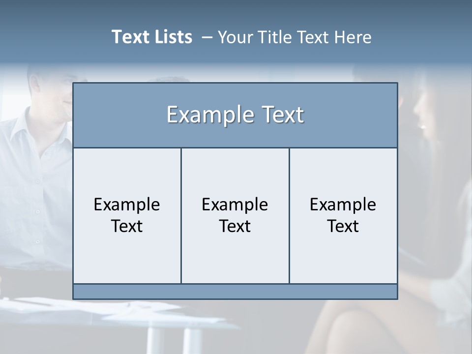 People Colleagues Communication PowerPoint Template
