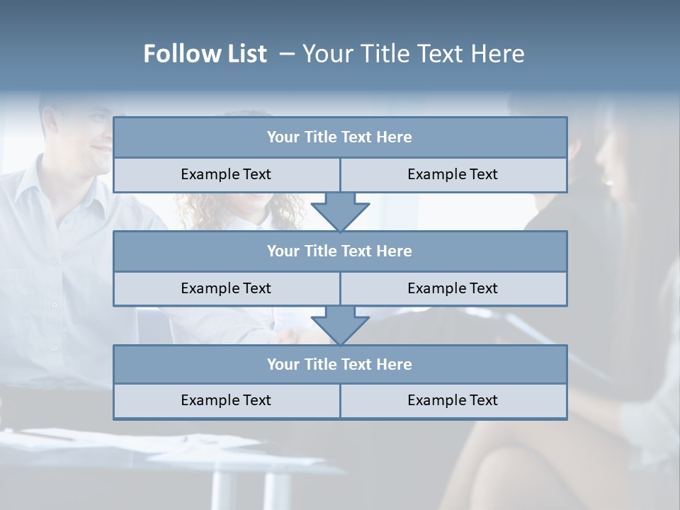 People Colleagues Communication PowerPoint Template
