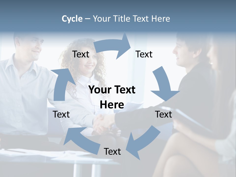People Colleagues Communication PowerPoint Template