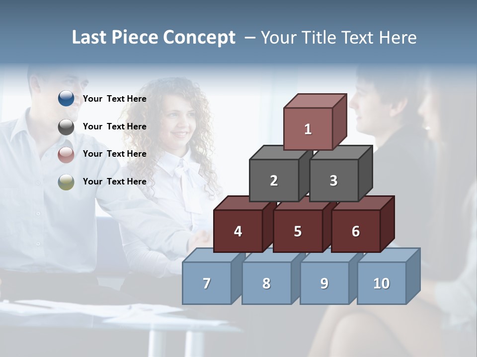 People Colleagues Communication PowerPoint Template