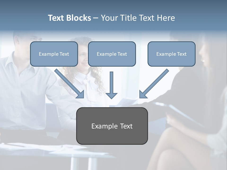 People Colleagues Communication PowerPoint Template