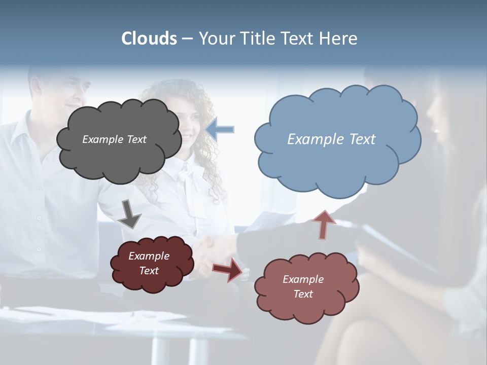 People Colleagues Communication PowerPoint Template