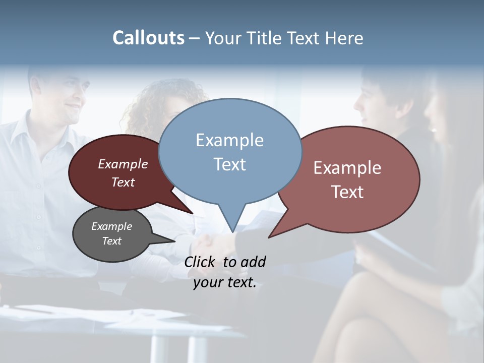 People Colleagues Communication PowerPoint Template