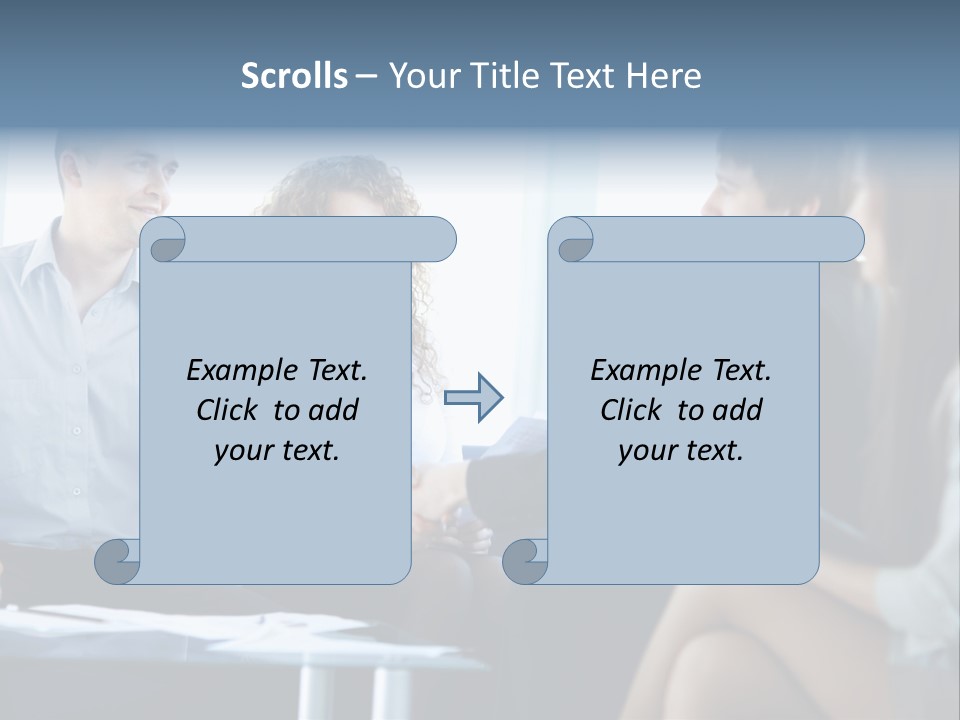 People Colleagues Communication PowerPoint Template