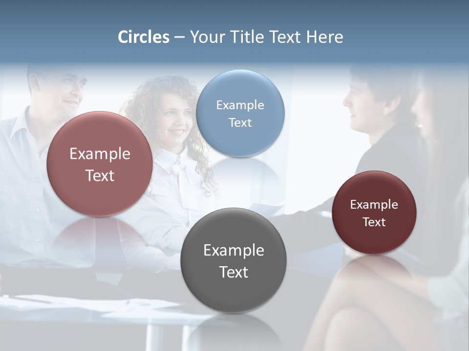 People Colleagues Communication PowerPoint Template