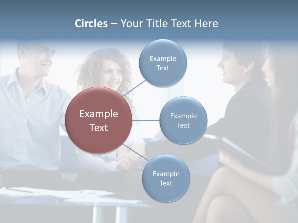 People Colleagues Communication PowerPoint Template