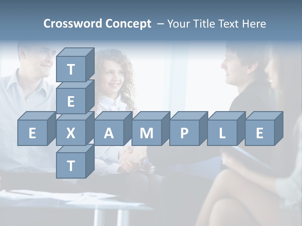 People Colleagues Communication PowerPoint Template
