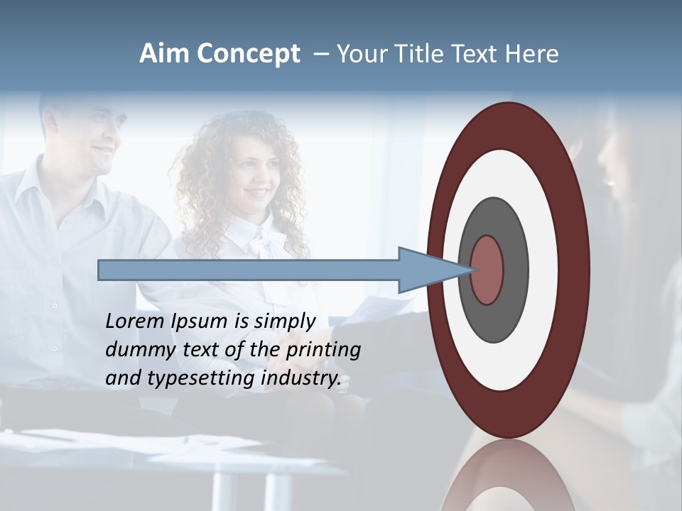 People Colleagues Communication PowerPoint Template