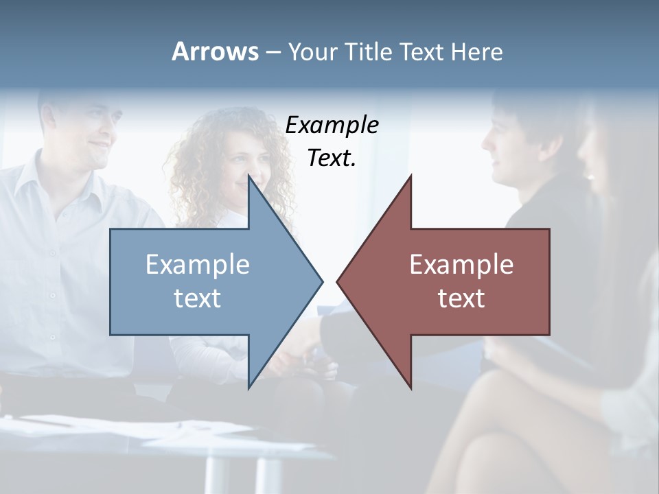 People Colleagues Communication PowerPoint Template