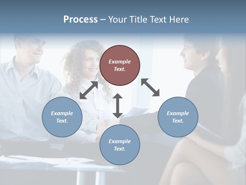 People Colleagues Communication PowerPoint Template