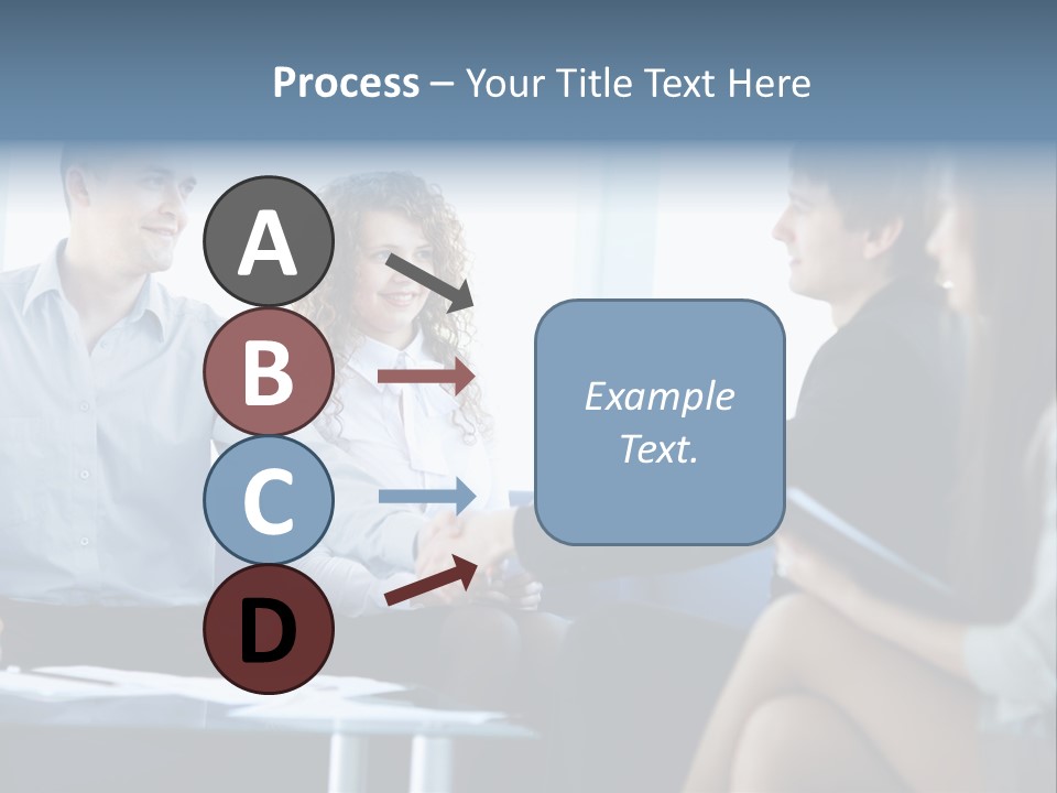People Colleagues Communication PowerPoint Template