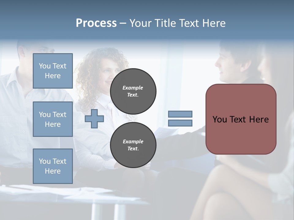 People Colleagues Communication PowerPoint Template